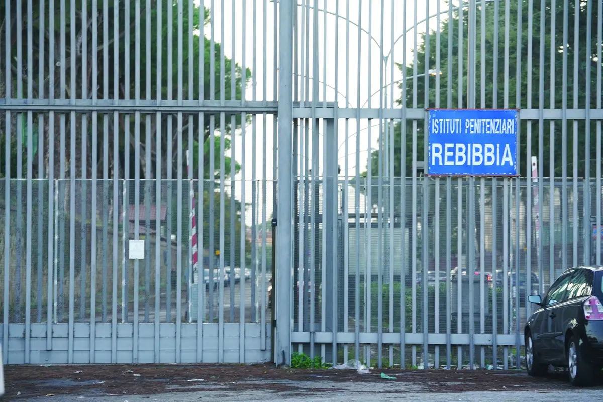 ESTERNI ENTRATA CARCERE DI REBIBBIA ISTITUTO PENITENZIARIO ISTITUTI PENITENZIARI , IMAGOECONOMICA