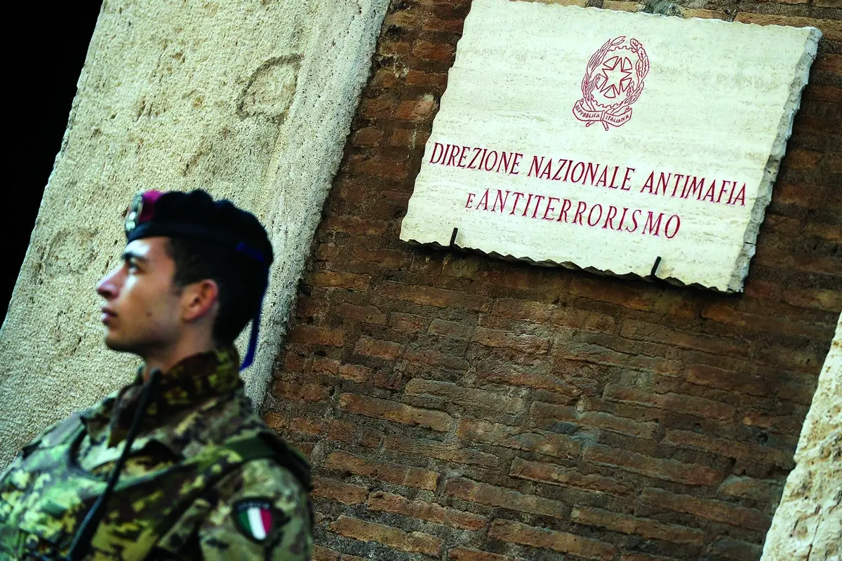 Foto Fabio Cimaglia / LaPresse 12-11-2015 Roma Cronaca Sede della Direzione Nazionale Antimafia. Conferenza stampa a seguito del blitz antiterrorismo Nella foto la sede della Direzione Nazionale Antimafia e Antiterrorismo Photo Fabio Cimaglia / LaPresse 12-11-2015 Rome (Italy) News DNA headquarter. Press Conference on anti-terrorism blitz In the pic , LaPresse