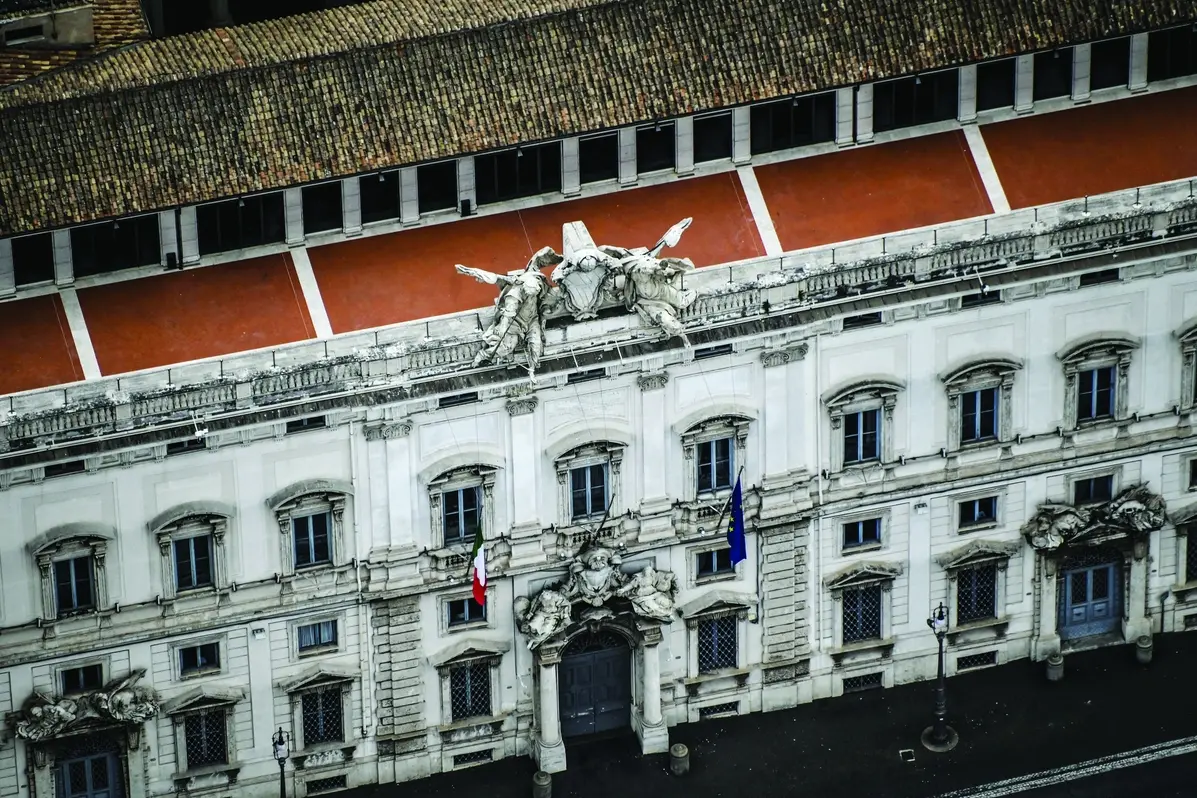 IL PALAZZO DELLA CORTE COSTITUZIONALE , IMAGOECONOMICA