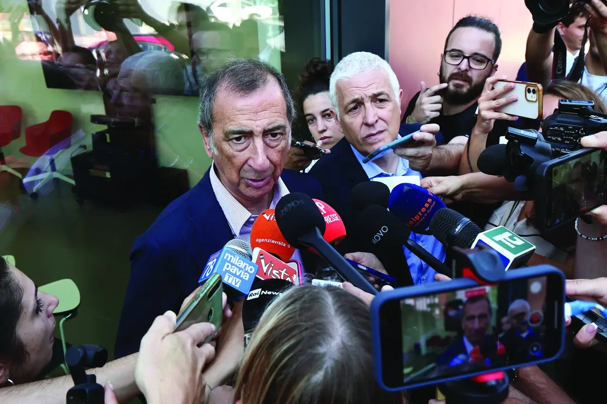 GIUSEPPE SALA SINDACO DI MILANO , IMAGOECONOMICA