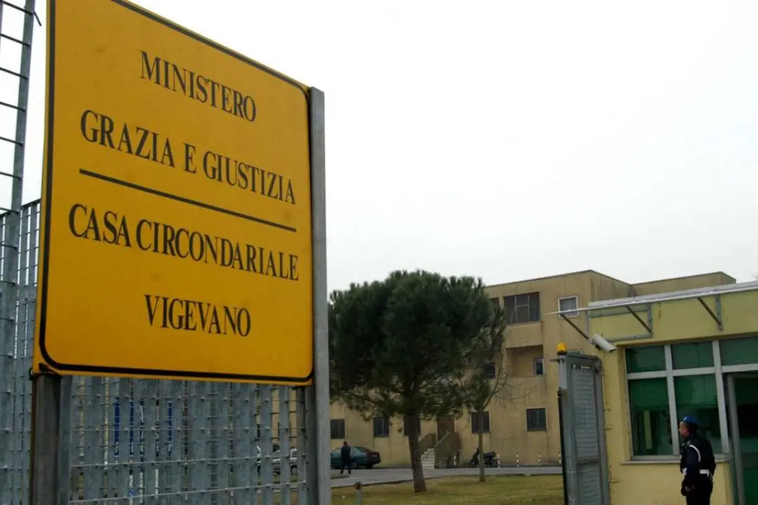 L\\'ingresso del carcere di Vigevano