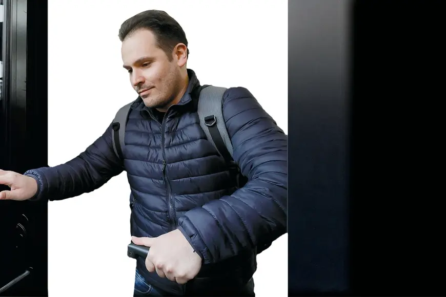 Delitto Garlasco Andrea Sempio al laboratorio di genomica di Roma per l\\u2019analisi del DNA , LAPRESSE