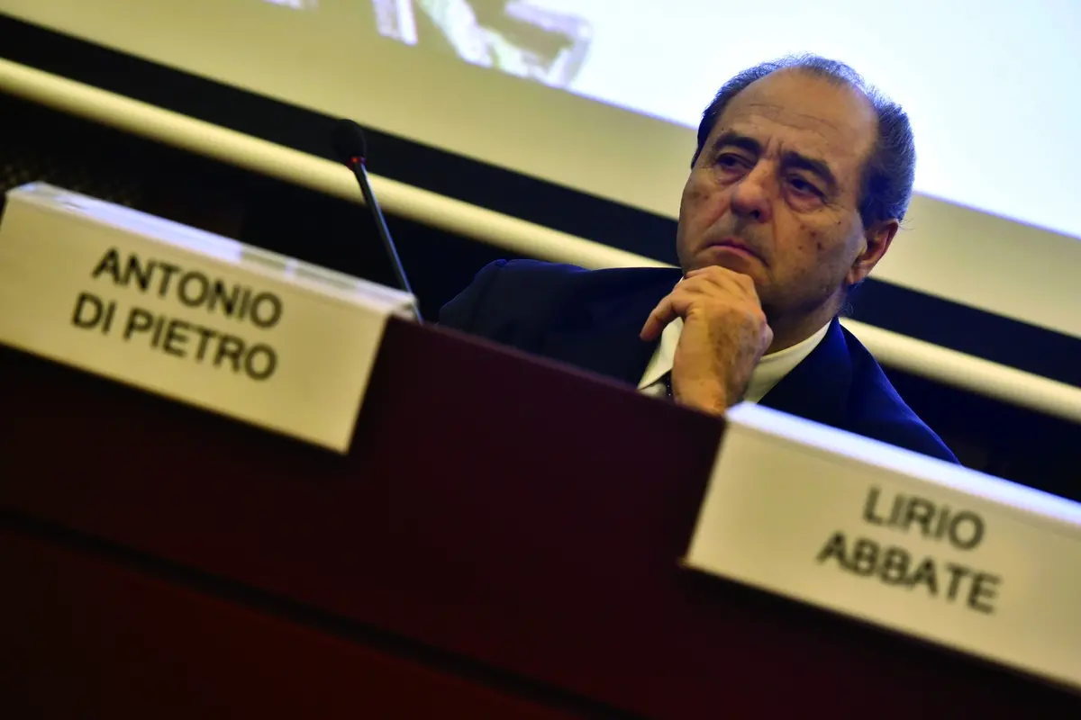 ANTONIO DI PIETRO , IMAGOECONOMICA