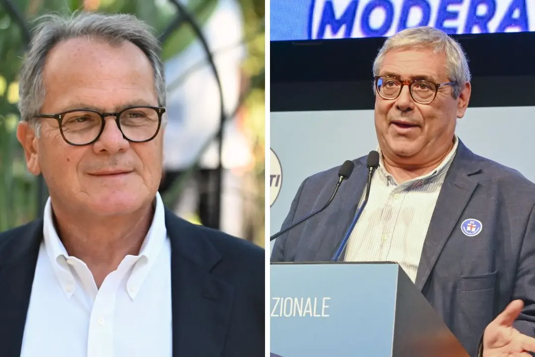 Romano (Noi Moderati) e Cuffaro (ex presidente Regione Sicilia)