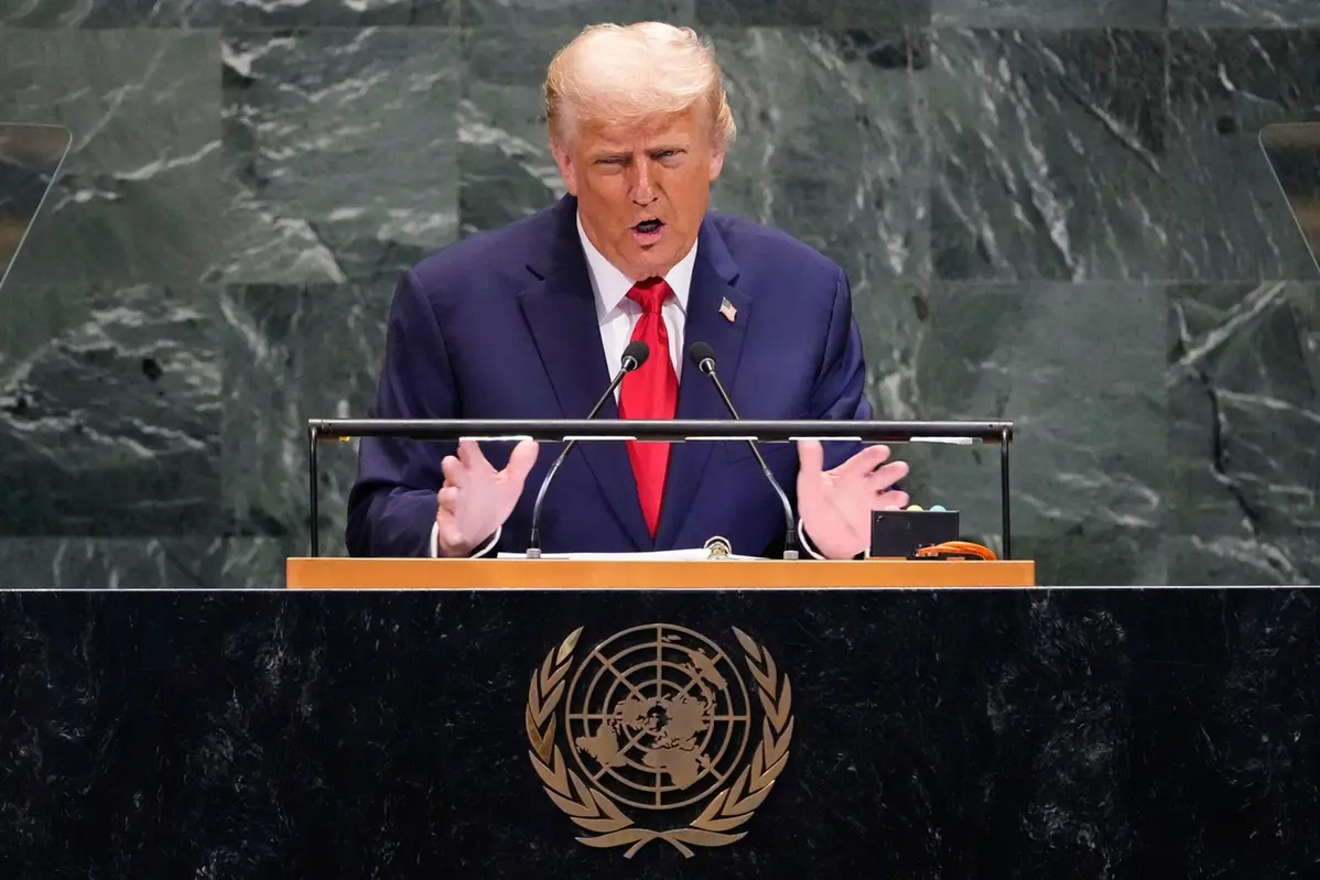 Trump alle Nazioni Unite , APN