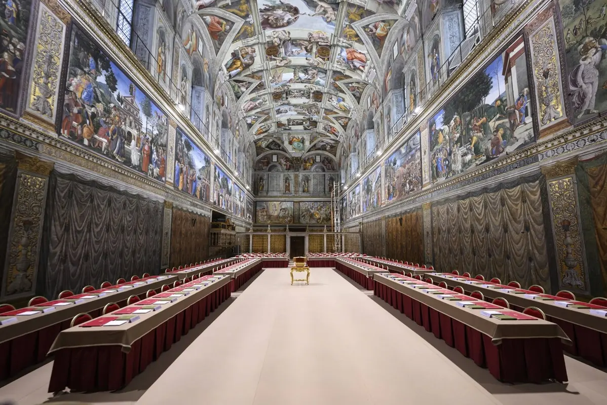Cappella Sistina per il Conclave , UFFICIO STAMPA