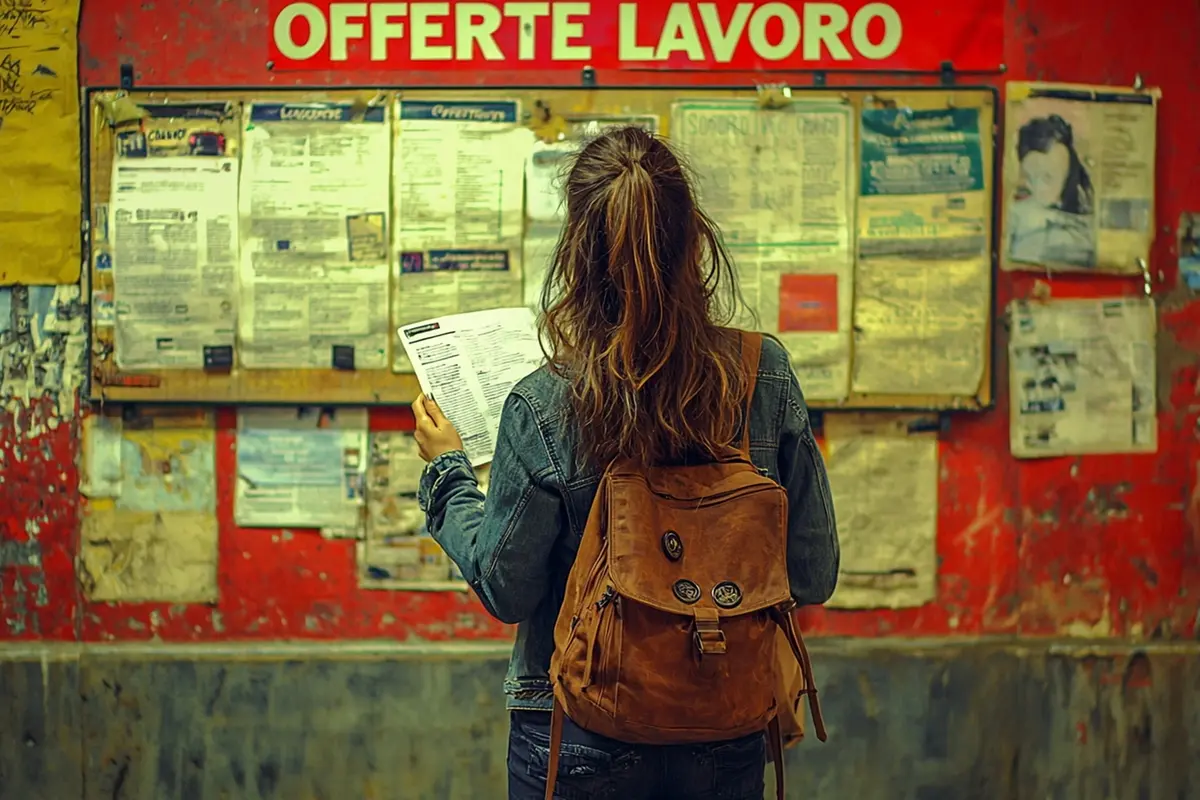 OFFERTE DI LAVORO LAVORI ANNUNCIO ANNUNCI RICERCA GENERATE AI IA , IMAGOECONOMICA