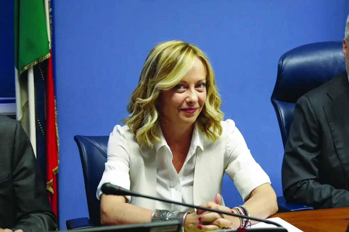 GIORGIA MELONI, PRESIDENTE DEL CONSIGLIO , IMAGOECONOMICA