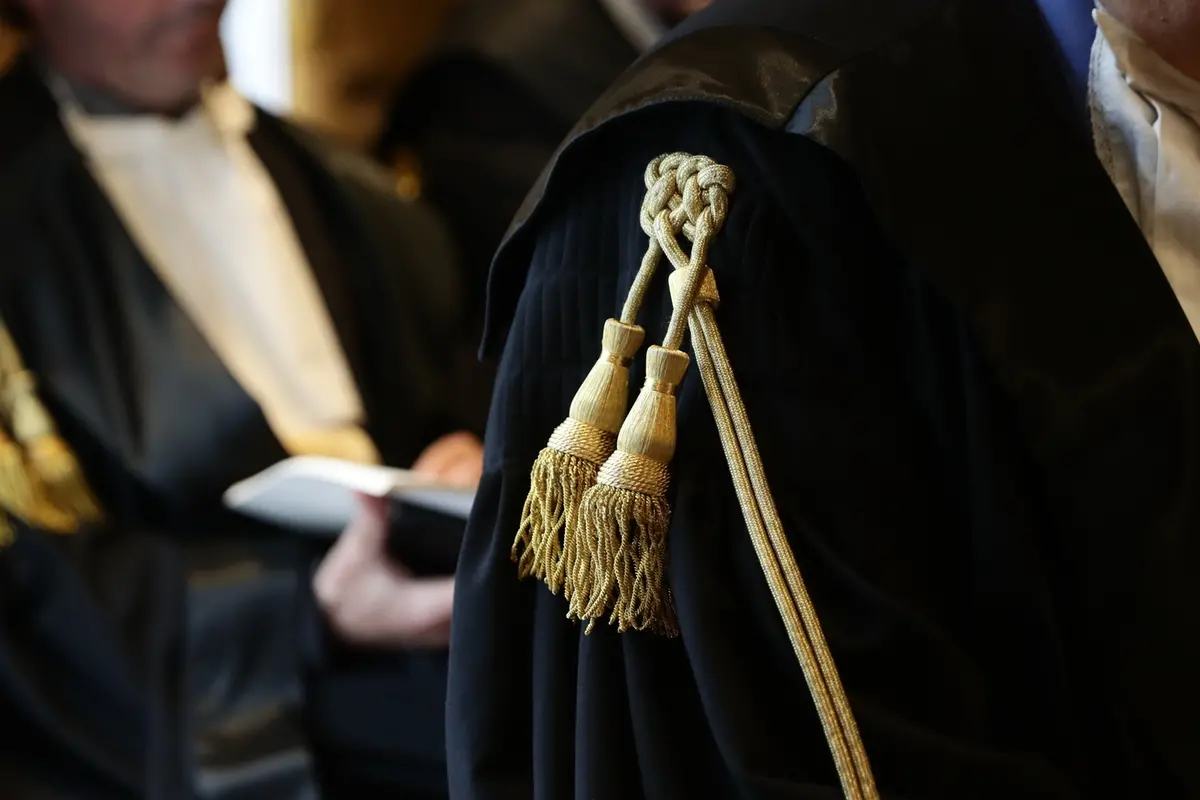 CERIMONIA INAUGURAZIONE ANNO GIUDIZIARIO TRIBUNALE AMMINISTRATIVO REGIONALE DELLA LOMBARDIA DRAPPO TOGA TOGHE , IMAGOECONOMICA
