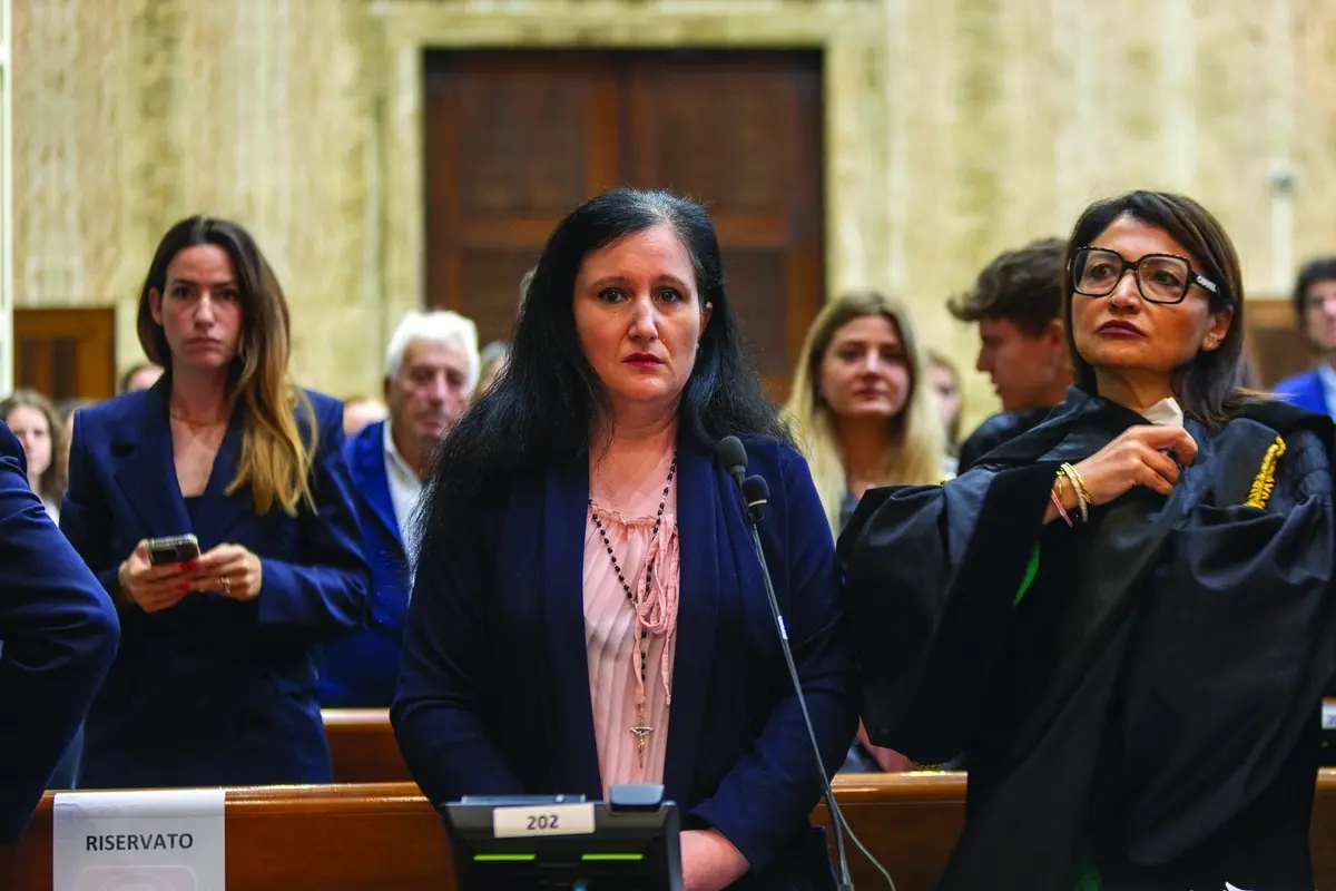Processo ad Alessia Pifferi in tribunale con L\\u2019avvocato Alessia Pontenani - Cronaca - Milano, Italia - Luned\\u00EC, 13 Maggio 2024 (foto Stefano Porta / LaPresse) Trial of Alessia Pifferi in court - News - Milano, Italy - Monday, May 13, 2024 (photo Stefano Porta / LaPresse) , LaPresse