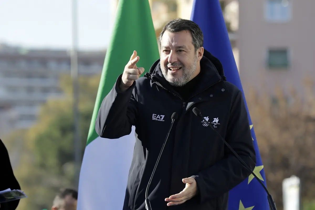 MATTEO SALVINI MINISTRO , IMAGOECONOMICA