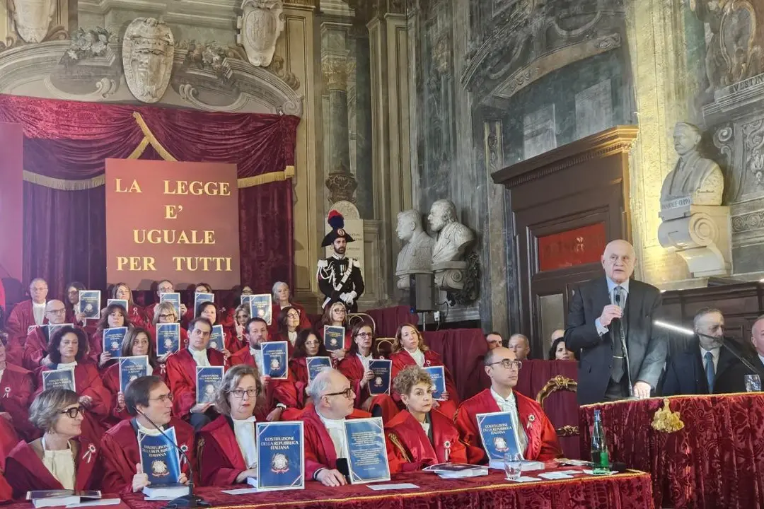 Nordio parla davanti alla Corte d\\'Appello di Napoli
