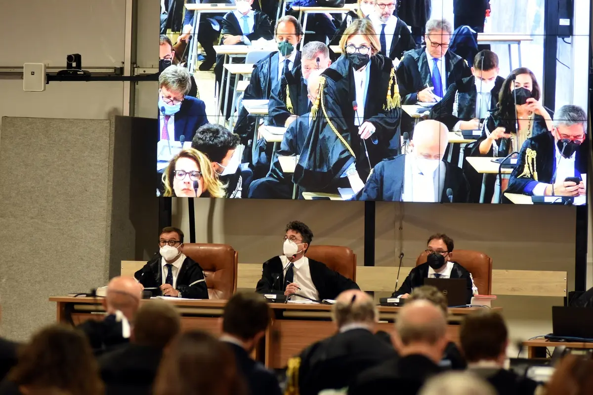 UDIENZA PROCESSO PONTE MORANDI ANNO 2022 , IMAGOECONOMICA