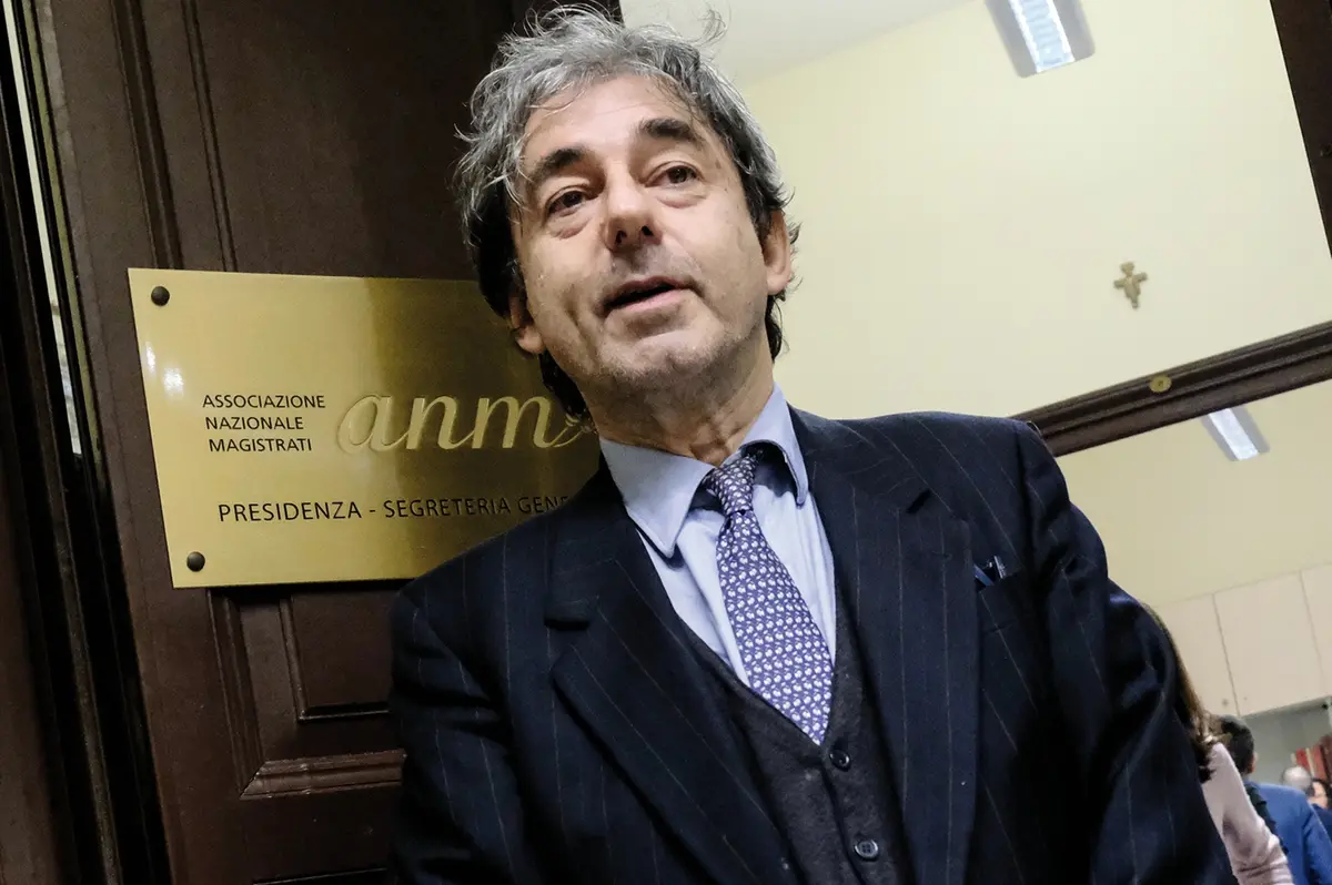 Cesare Parodi in occasione della riunione del Comitato direttivo centrale dell\\u2019Associazione Nazionale Magistrati per l\\u2019elezione delle cariche direttive , LAPRESSE