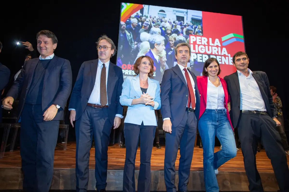 ELLY SCHLEIN, SEGRETARIA PD, ANDREA ORLANDO CANDIDATO PRESIDENZA LIGURIA, NICOLA FRATOIANNI, POLITICO, ANGELO BONELLI, POLITICO, GIUSEPPE CONTE, POLITICO, ELENA BONETTI, POLITICA , IMAGOECONOMICA