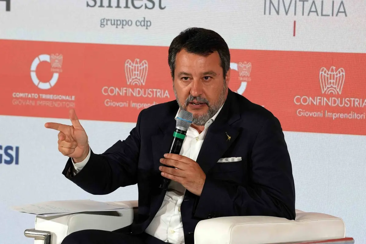 MATTEO SALVINI MINISTRO MIT , IMAGOECONOMICA