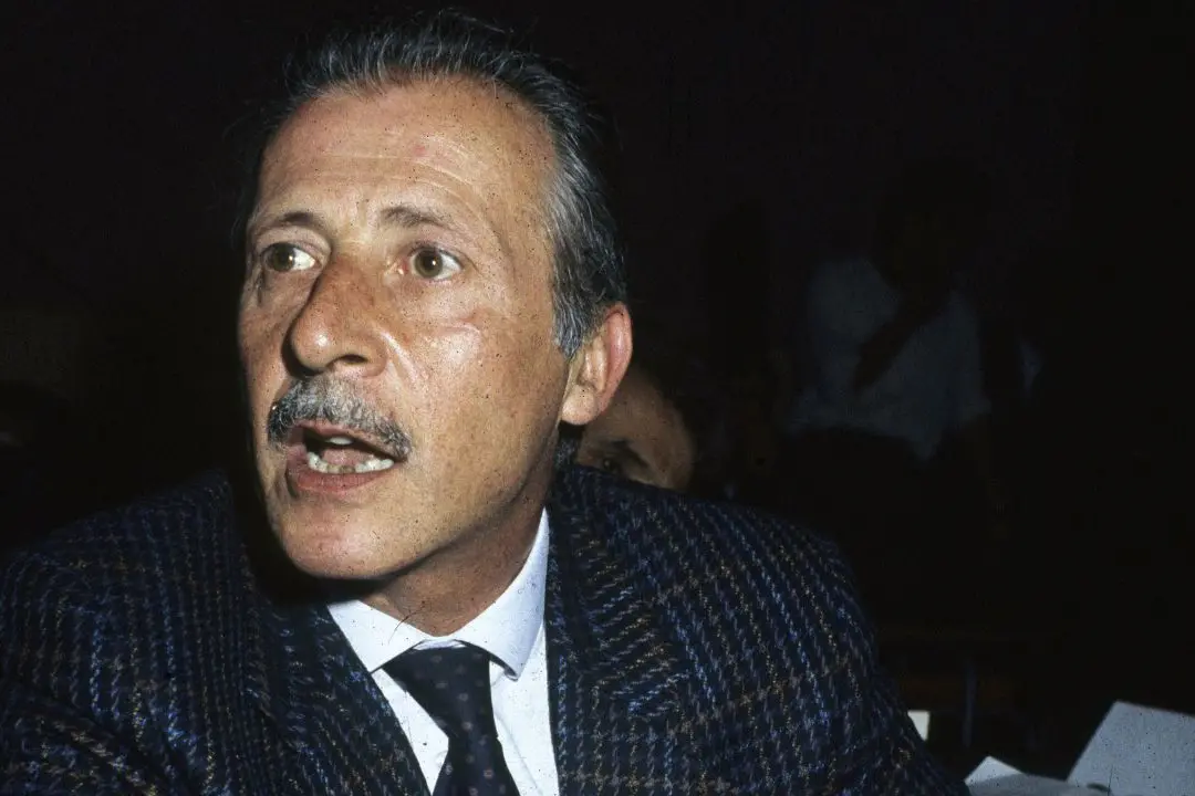 Paolo Borsselino, magistrato, ucciso da Cosa Nostra nel luglio del 1992