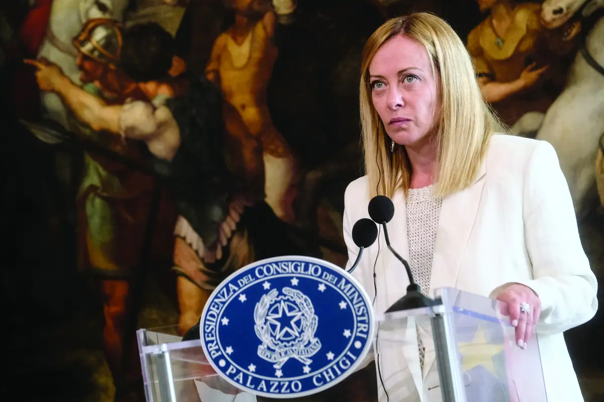 Il Presidente del Consiglio Giorgia Meloni incontra il Cancelliere federale dell\\'Austria, Christian Stocker a Palazzo Chigi, sede del Governo italiano a Roma, Marted\\u00EC 15 Luglio 2025 (Foto Mauro Scrobogna / LaPresse) Prime Minister Giorgia Meloni meets with Austrian Federal Chancellor Christian Stocker at Palazzo Chigi, the seat of the Italian Government in Rome, Tuesday July 15 2025 (Photo by Mauro Scrobogna / LaPresse) , LAPRESSE