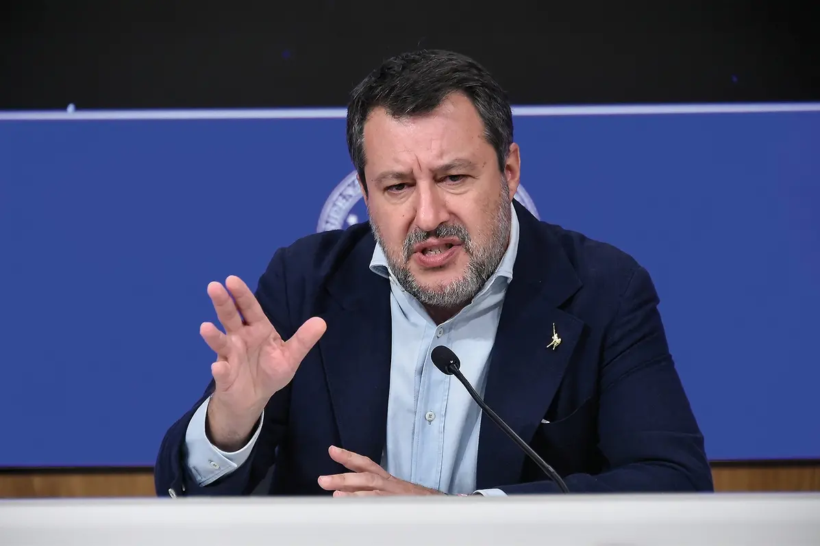 MATTEO SALVINI MINISTRO INFRASTRUTTURE , IMAGOECONOMICA