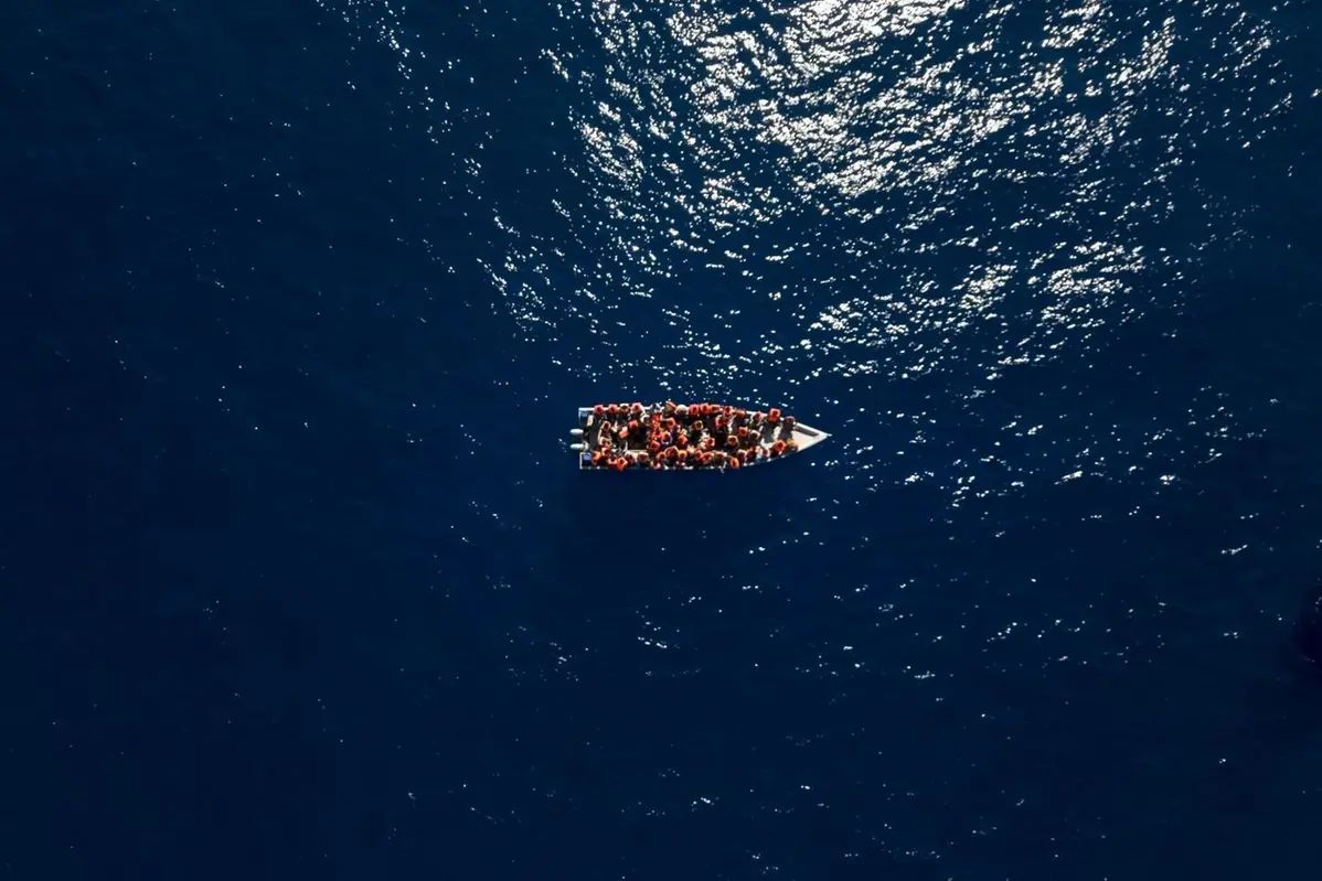 Migranti, operazione di salvataggio della ONG spagnola Open Arms a nord della Libia