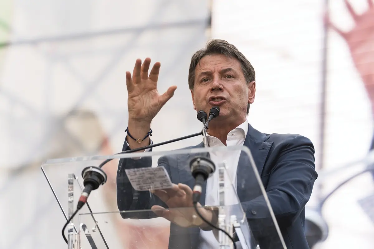 GIUSEPPE CONTE, PRESIDENTE M5S , IMAGOECONOMICA