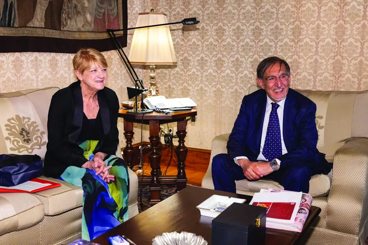 L\\'incontro tra Rita Bernardini e Ignazio La Russa, presidente del Senato