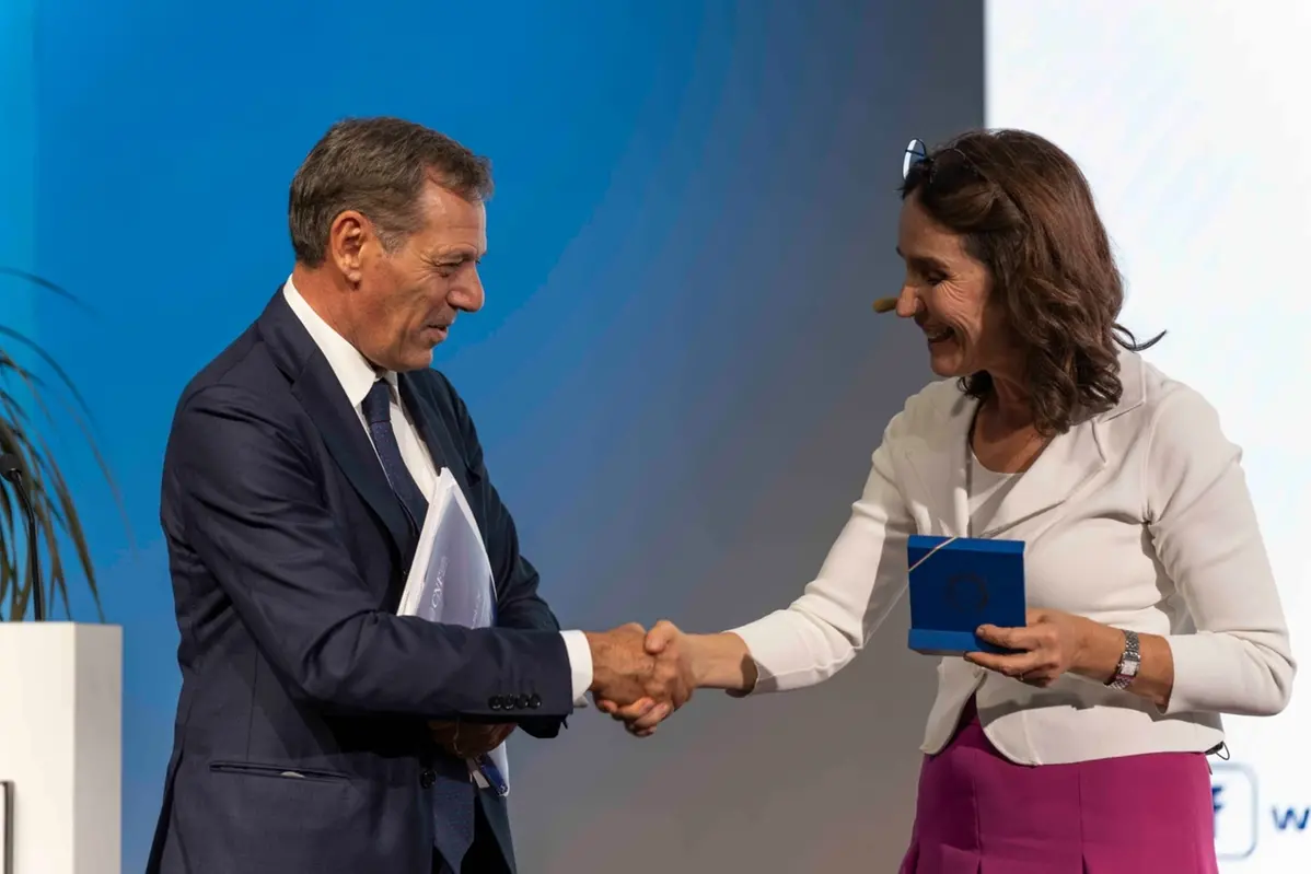 Il presidente del Cnf Francesco Greco con la presidente di Agi, Avvocati giuslavoristi italiani