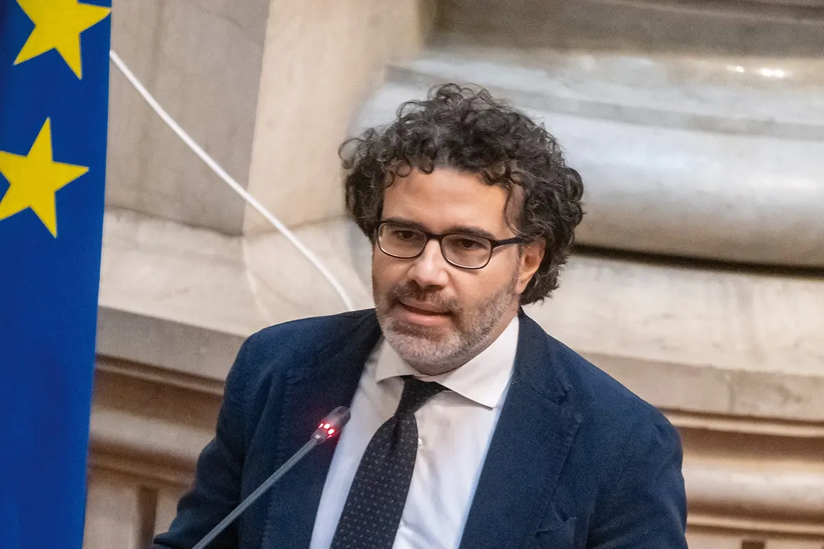 Foto Mauro Scrobogna/LaPresse 26-11-2023 Perugia (Italia) - Politica - ANM, assemblea straordinaria su \\u2018denigrazione magistrati e protezione internazionale\\u2019 - Nella foto: Rocco Maruotti, assemblea dell\\u2019Associazione Nazionale Magistrati su denigrazione dei singoli magistrati che hanno adottato provvedimenti in materia di protezione internazionale November 26, 2023 Rome (Italy)- Politics - ANM, extraordinary assembly on \\'denigration of magistrates and international protection\\u2019 - In the photo: Rocco Maruotti, assembly of the National Association of Magistrates on the denigration of individual magistrates who have adopted measures regarding international protection , LAPRESSE