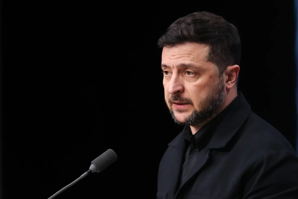 Zelensky, presidente dell\\'Ucraina , IMAGOECONOMICA