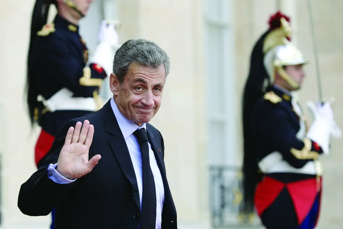 L\\'ex presidente francese Nicolas Sarkozy , Associated Press/LaPresse