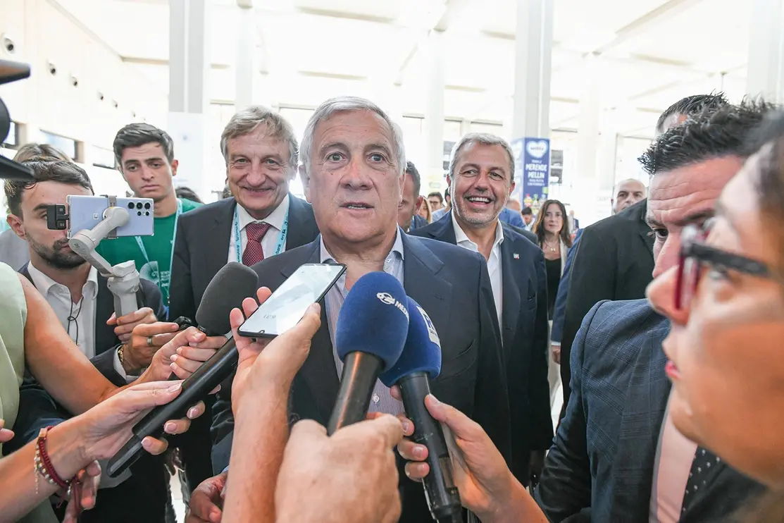 ANTONIO TAJANI MINISTRO ESTERI , IMAGOECONOMICA