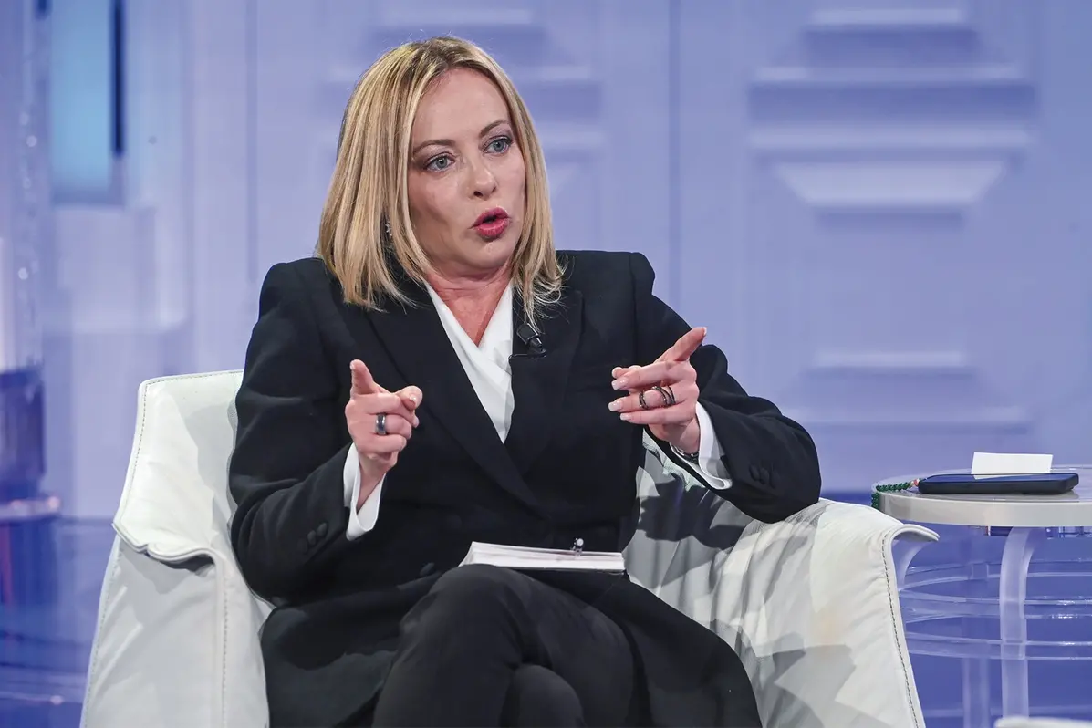 GIORGIA MELONI PRESIDENTE DEL CONSIGLIO , IMAGOECONOMICA