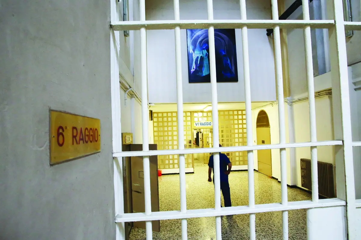 CARCERE SAN VITTORE 6\\u00B0 RAGGIO VI\\u00B0 RAGGIO , IMAGOECONOMICA