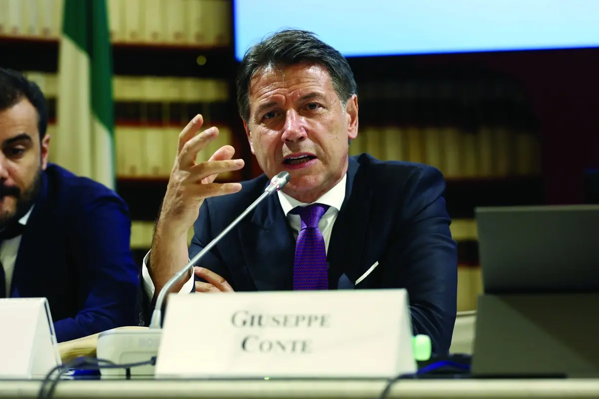 GIUSEPPE CONTE SEGRETARIO M5S , IMAGOECONOMICA