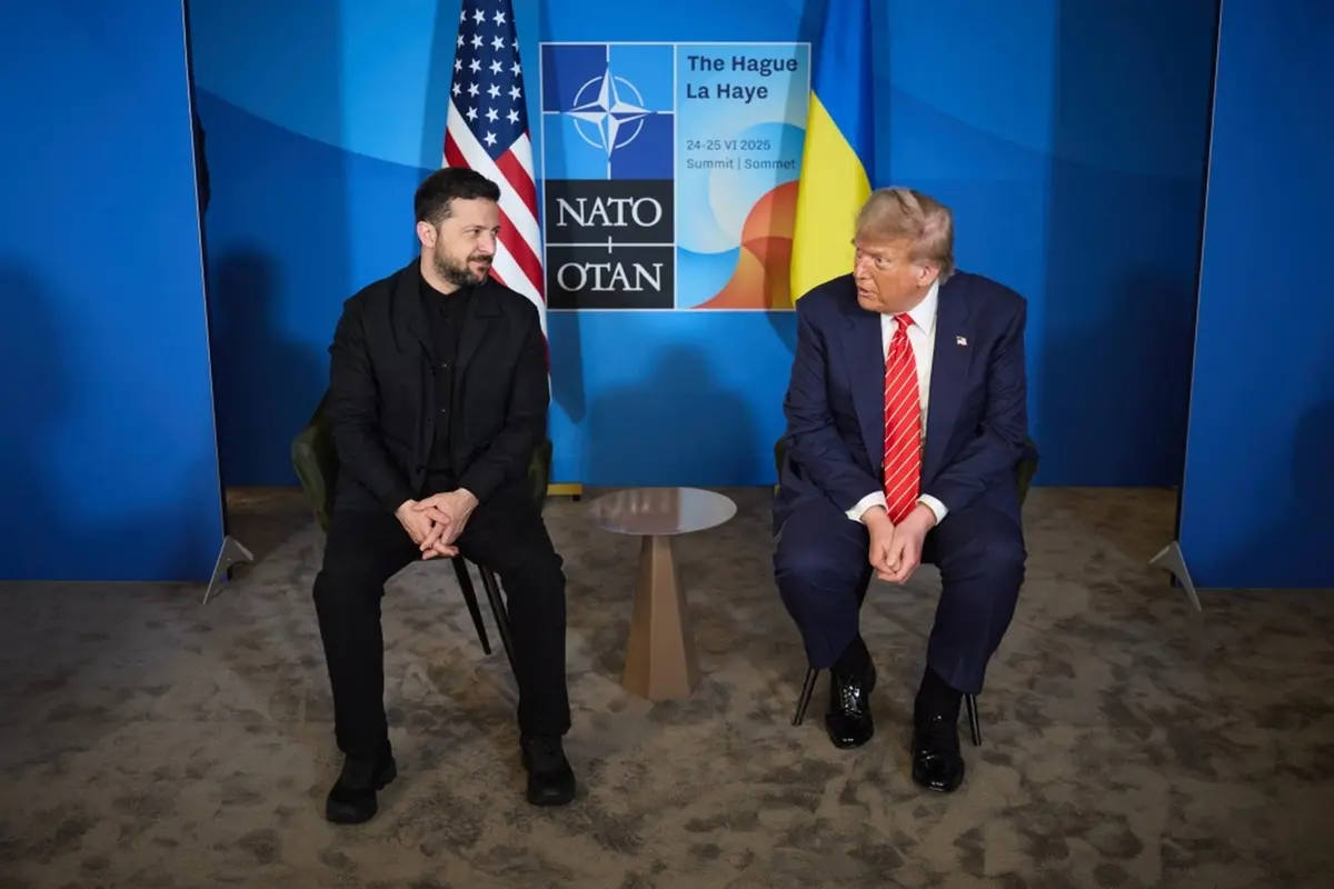 VOLODYMYR ZELENSKY PRESIDENTE UCRAINA, DONALD TRUMP PRESIDENTE USA , IMAGOECONOMICA