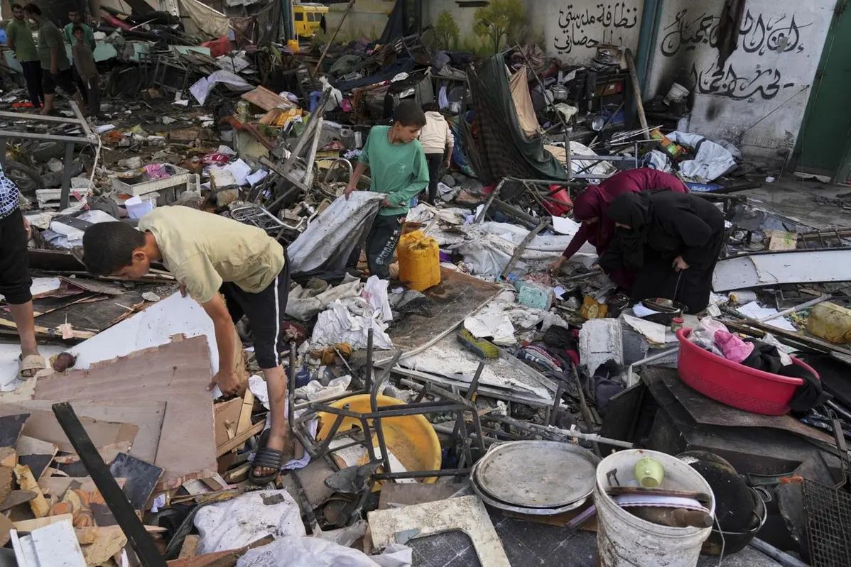 La situazione a Gaza , AP