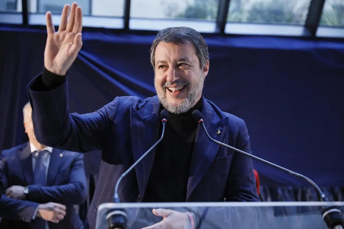 MATTEO SALVINI, MINISTRO DEI TRASPORTI , IMAGOECONOMICA