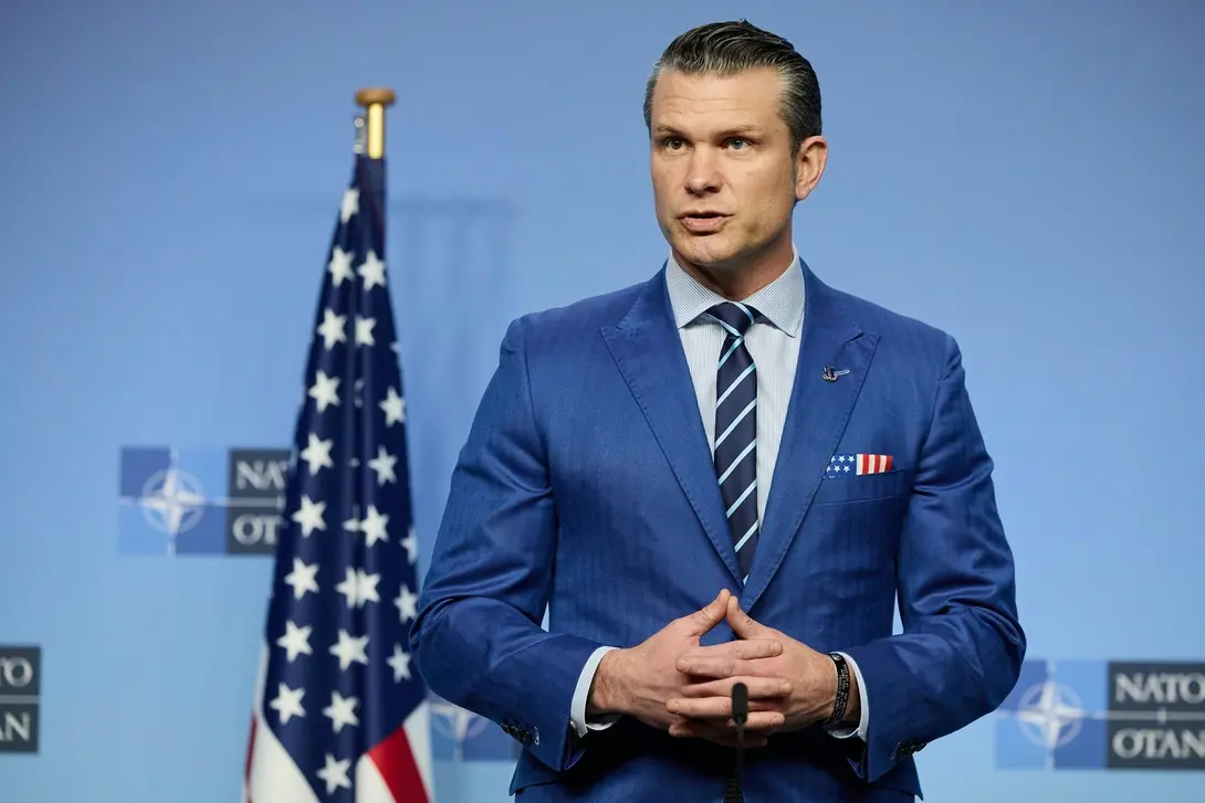 PETE HEGSETH SEGRETARIO DIFESA USA , IMAGOECONOMICA
