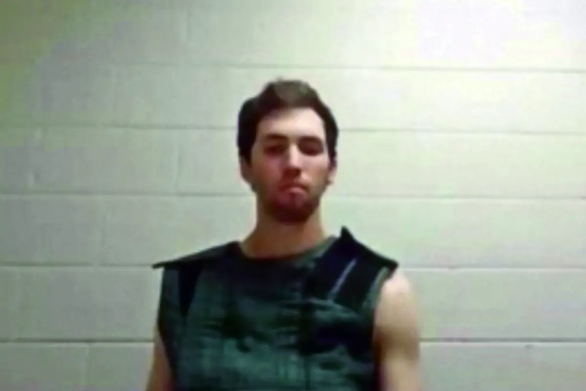In this image from video provided by Utah State Courts, Tyler James Robinson attends a virtual court hearing from prison in Utah, on Tuesday, Sept. 16, 2025, accused of fatally shooting conservative activist Charlie Kirk. (Utah State Courts via AP) Associated Press / LaPresse Only italy and spain , APN