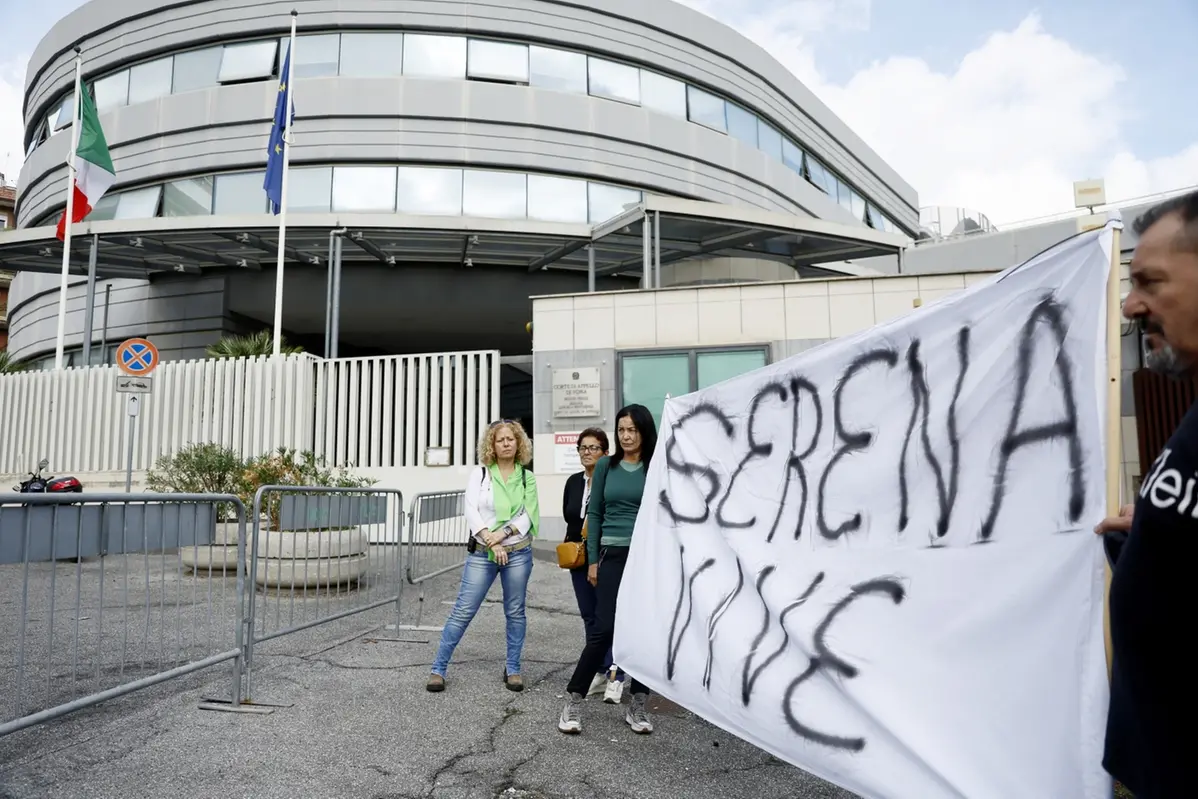 Striscione in ricordo di Serena Mollicone