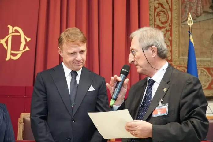 La cerimonia ufficiale per la celebrazione dei 125 anni di vita di Federazione italiana della caccia, alla Camera dei deputati. , Agenzia Nova