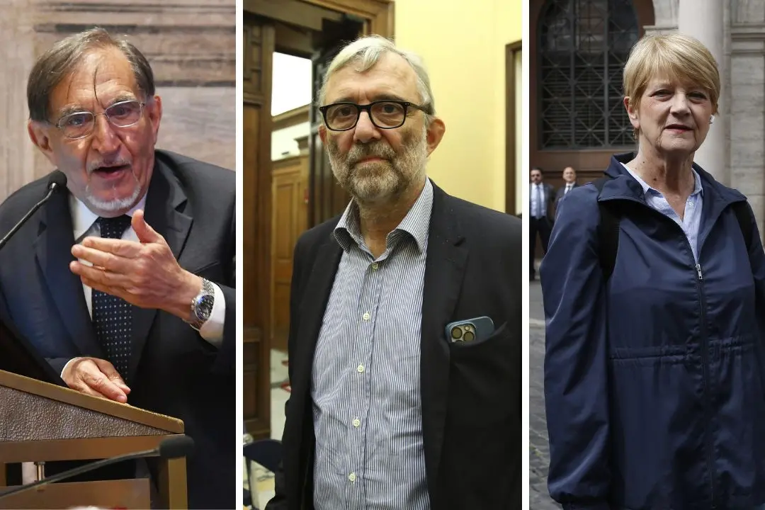 Nella foto La Russa, Giachetti e Bernardini