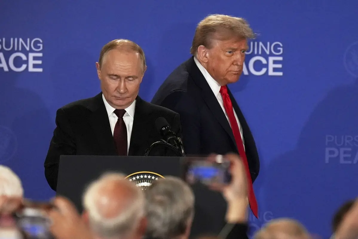 Trump e Putin in Alaska , APN
