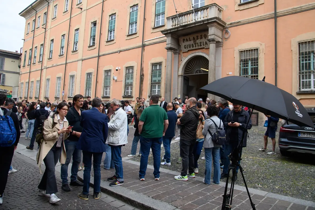 Interrogatori per la riapertura del caso Garlasco presso Il Tribunale di Pavia - Pavia, 20 Maggio 2025 (Foto Claudio Furlan/Lapresse) Interrogatories for the reopening of the Garlasco case at The Court of Pavia - Pavia, May 20, 2025 (Photo Claudio Furlan/Lapresse) , LAPRESSE