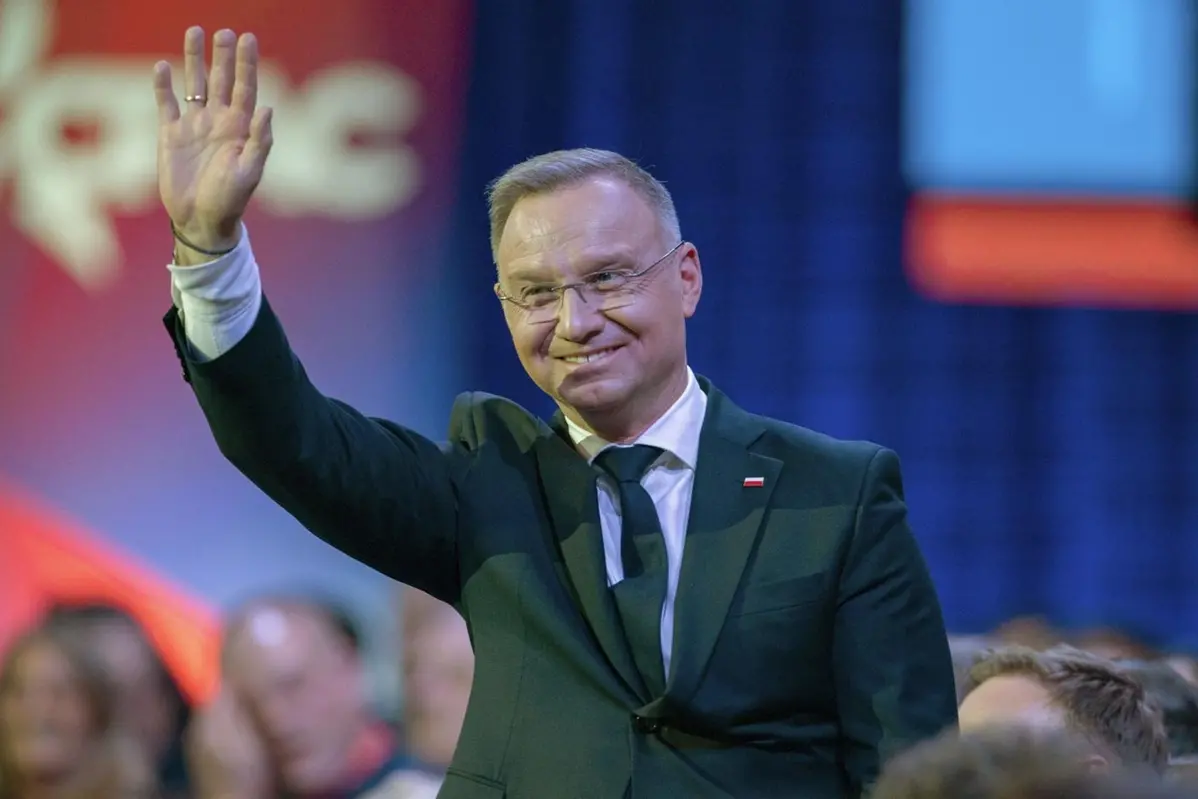 Il presidente polacco Andrzej Duda