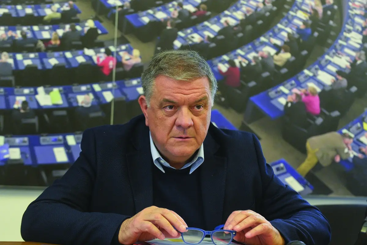 PIER ANTONIO PANZERI POLITICO PARLAMENTARE EUROPEO , IMAGO ECONOMICA