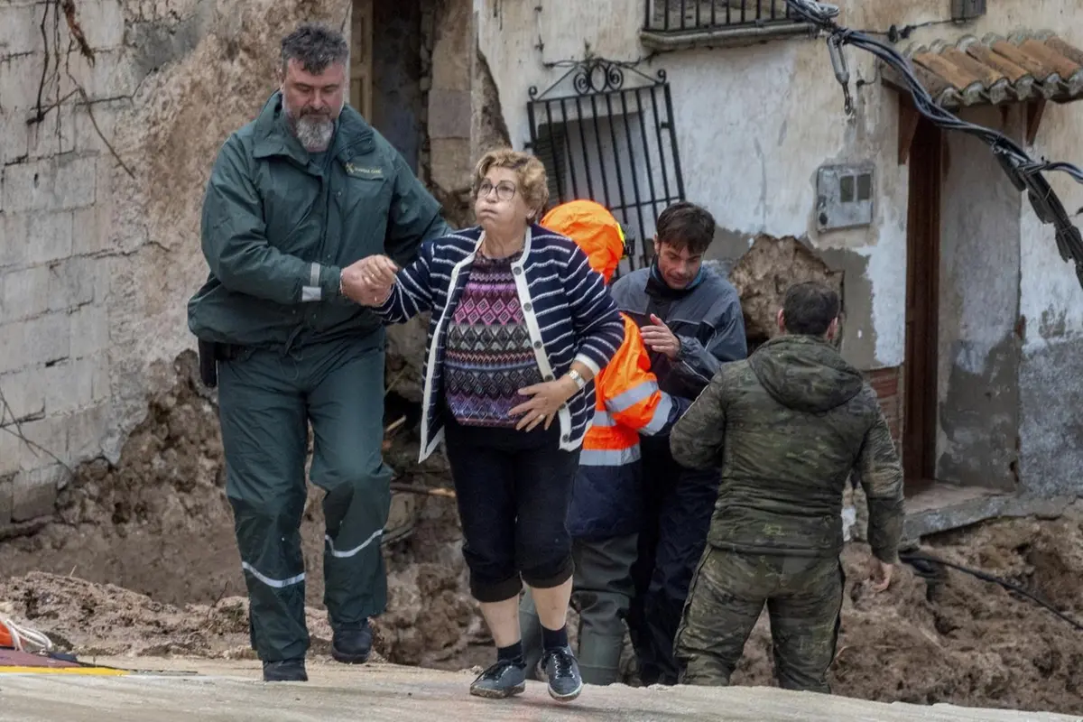 Inondazioni nella zona di Valencia in Spagna