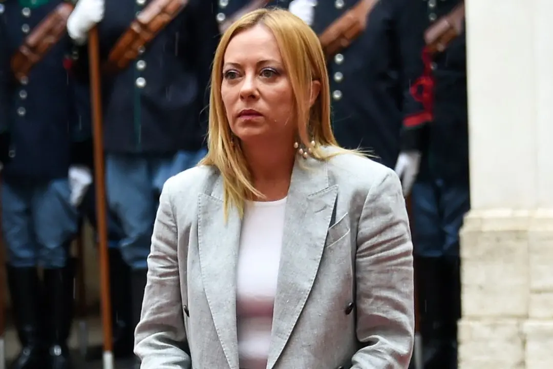 La premier Giorgia Meloni