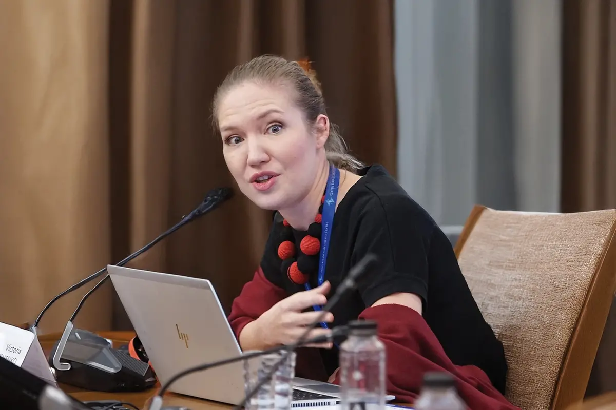 Victoria Vdovychenko, co-responsabile del programma \\u201CFuture of Ukraine\\u201D