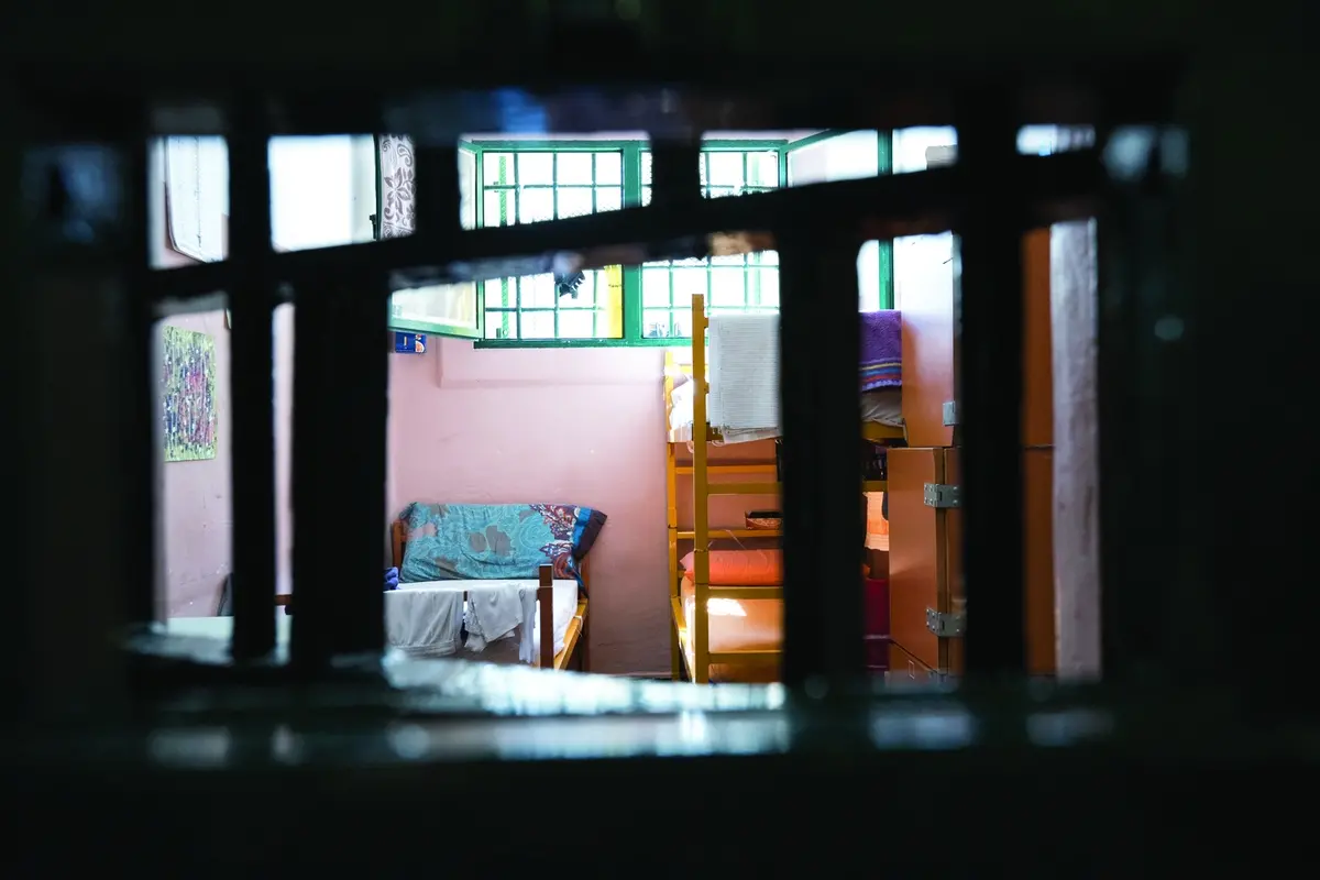 Foto Piero Cruciatti / LaPresse 17-08-2015 Milano, Italia Cronaca Visita al carcere di San Vittore a Milano Nella Foto: Una cella del VI raggio del carcere di San Vittore Photo Piero Cruciatti / LaPresse 17-08-2015 Milano, Italy San Vittore prison in Milan News In the Photo: A cell in the VI wing of the San Vittore Prison , LaPresse